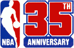 1981 NBA LOGO 35 ANIVERSARIO